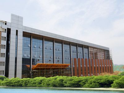 賀我司成功簽訂航天基地五0四園區(qū)B4、B5、B6樓幕墻、門窗